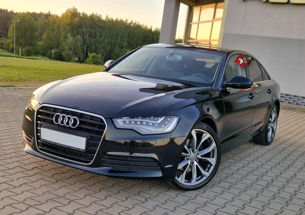 Audi A6 cena 59999 przebieg: 180000, rok produkcji 2013 z Mława małe 191